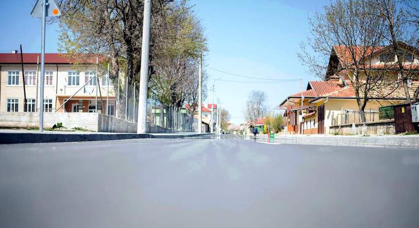 Асфалтираха улица заради ученици