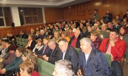 Бурно представяне на завода за боклук