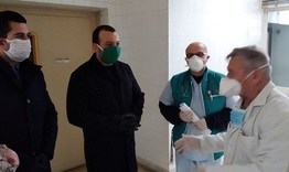 Кметът на Нови пазар инспектира местната болница