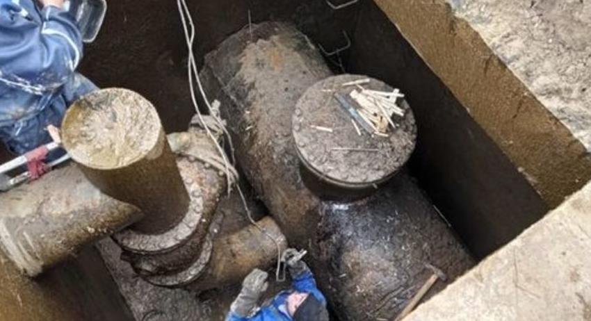 Водата идва около полунощ 