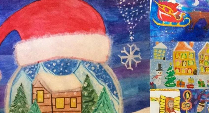 Конкурс за детска рисунка на тема Коледа и Нова година организира Община Шумен