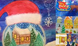 Конкурс за детска рисунка на тема Коледа и Нова година организира Община Шумен