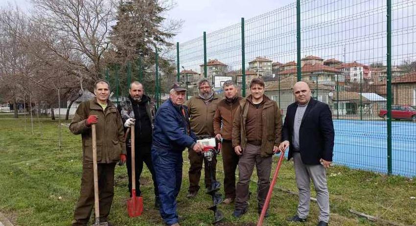 100 нови дръвчета ще красят паркове на детски градини и площадки в Нови пазар и Каспичан