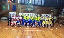 5 отбора от математическата  гимназия на Шумен  продължават към зоналният етап на ученически игри по баскетбол