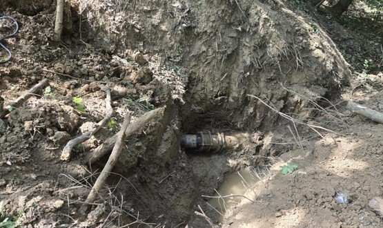 Отстраниха две аварии в местността Дигата