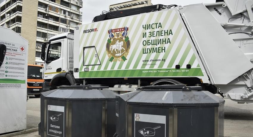 Възстановено е обслужването на подземните контейнери за боклук