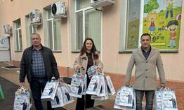 Кметът на община Върбица инж. Мердин Байрям направи дарения на три центъра от семеен тип