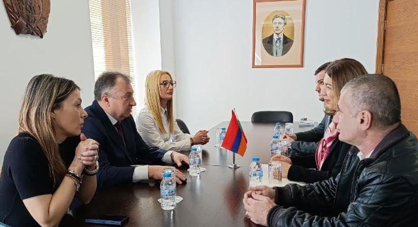 Кметът на Шумен се среща с арменския посланик