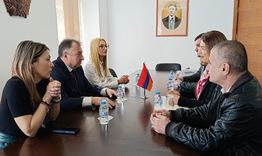 Кметът на Шумен се среща с арменския посланик