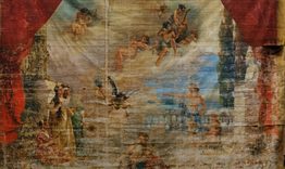 Нов живот за историческата театрална завеса на НЧ „Добри Войников – 1856“