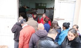 В Нови пазар започна раздаването на индивидуалните пакети от БЧК