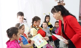 В ДГ „Здравец“ - с. Войвода отбелязаха Деня на детската книга