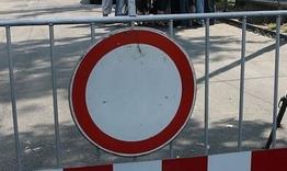 Временна организация на движението в Шумен на Цветница